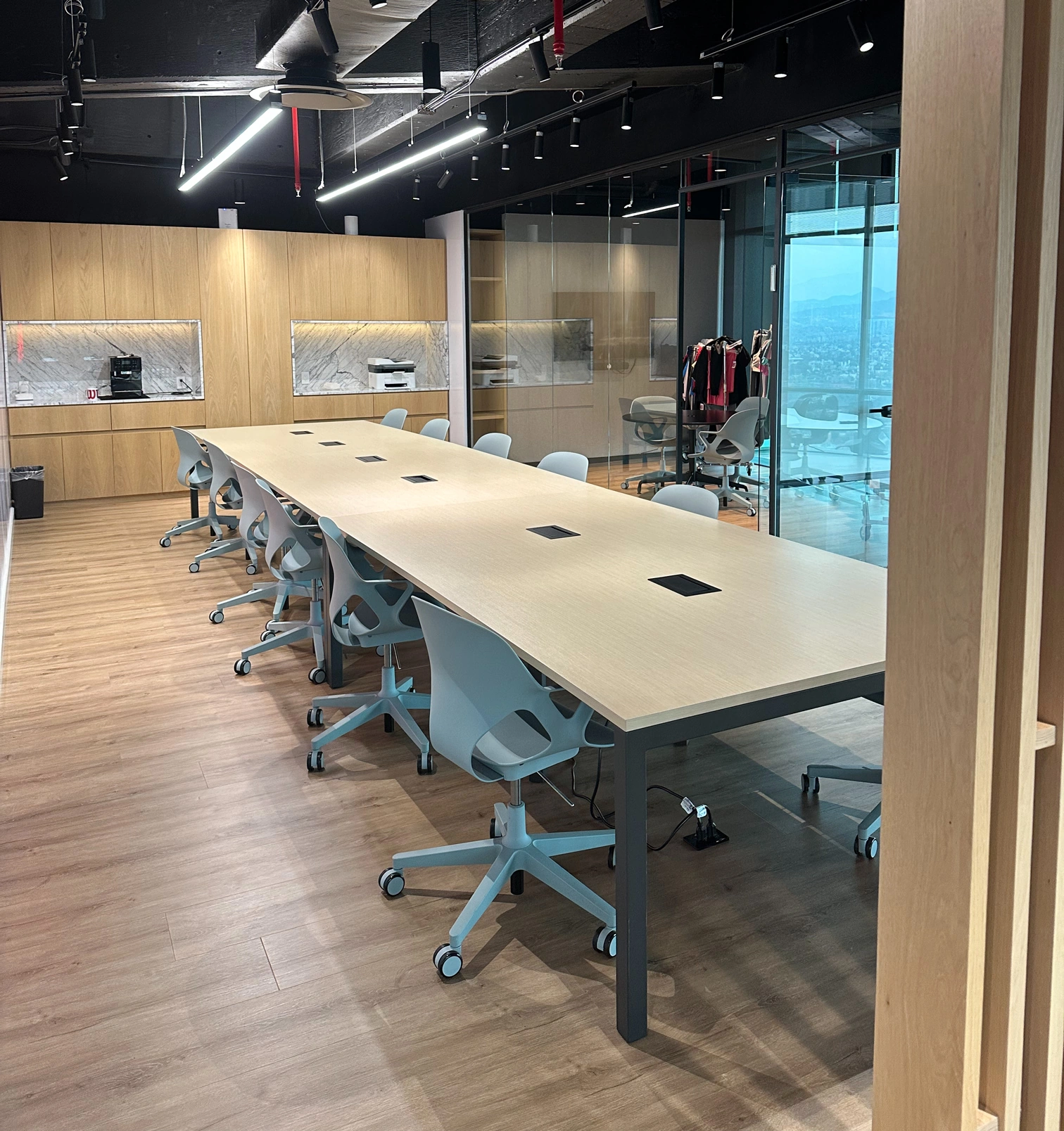 Espacio de trabajo y reunión